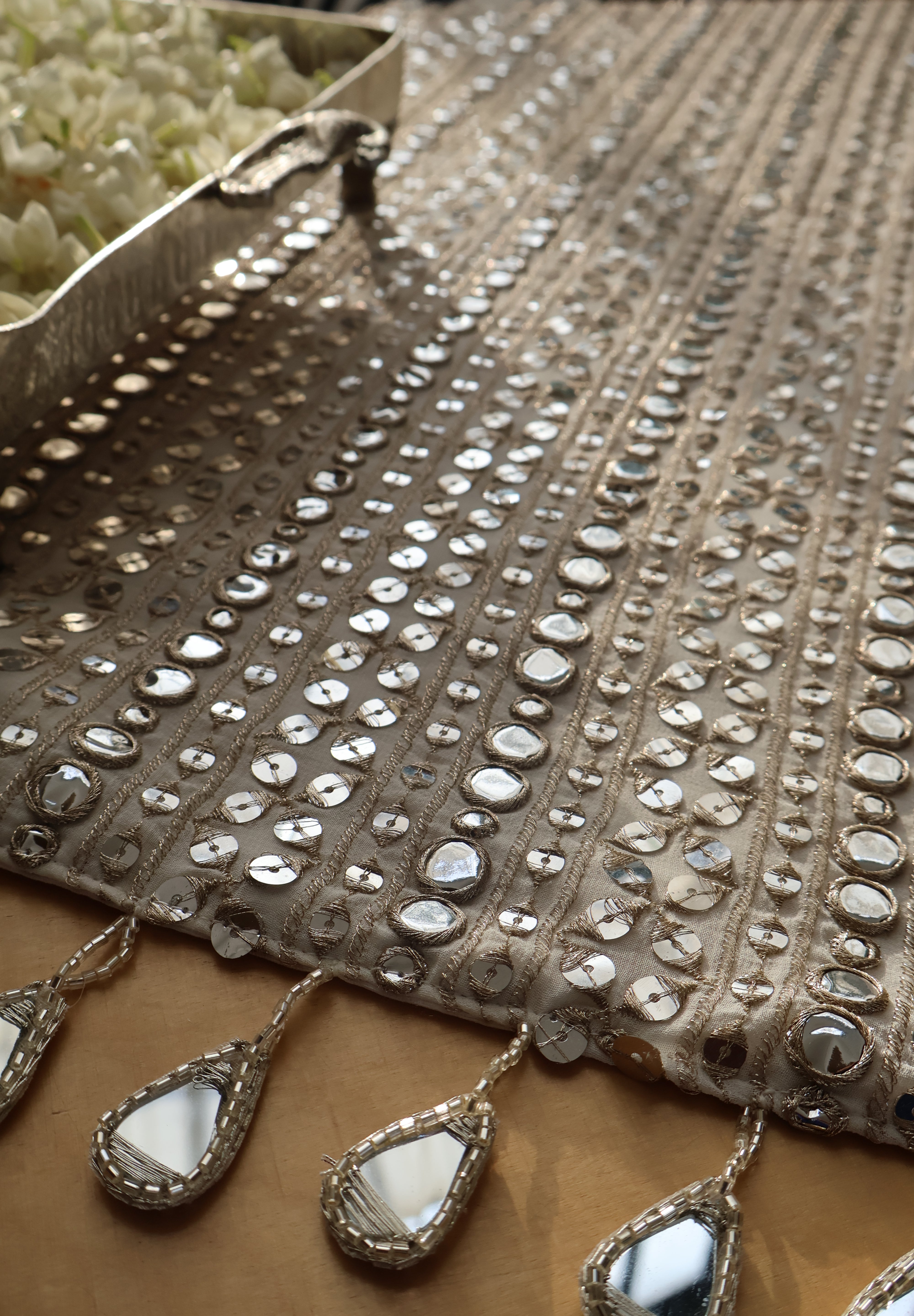 Mirror Work - Mirror Dangler Table Runner