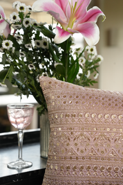 Pale Pink Rectangle Cushion Cover (Set of 2)