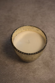 Neck Rimmed Silver Candle (Set of 3)