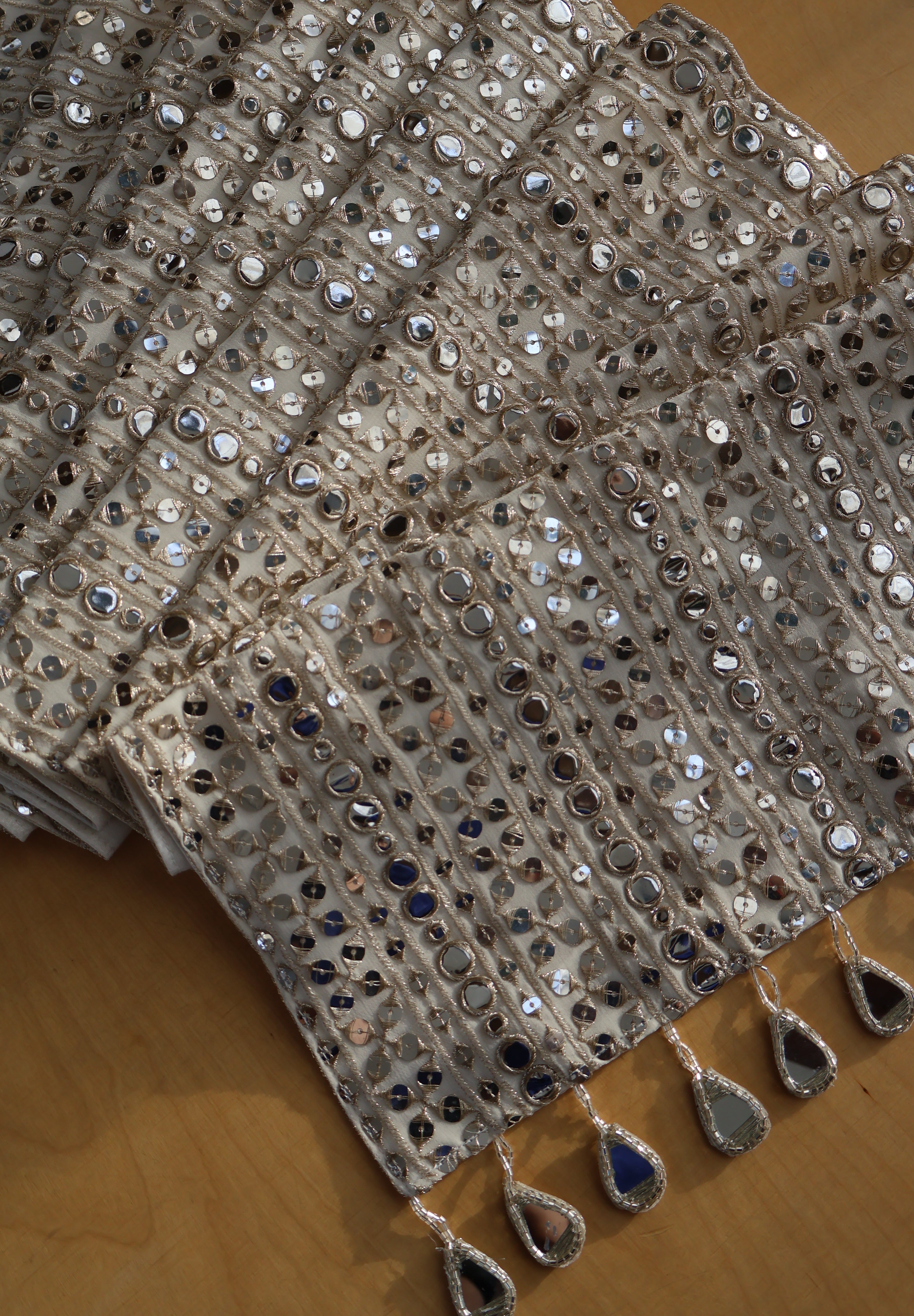 Mirror Work - Mirror Dangler Table Runner